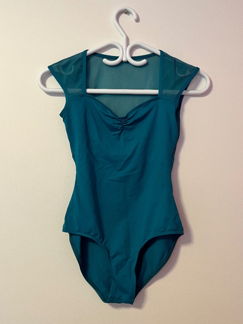 Lulli Dancewear Turquoise Sweetheart Neckline Leotard